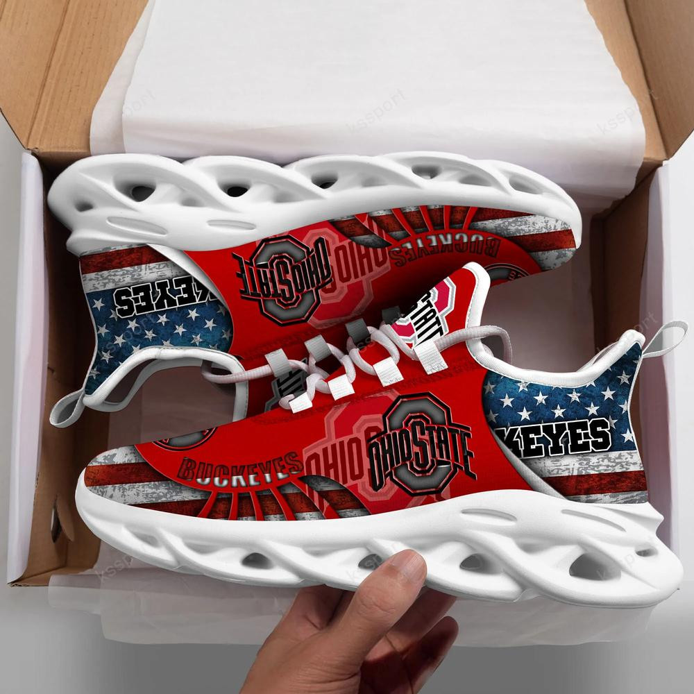 Ohio State Buckeyes Test-Max Soul Clunky Shoes - Famjoys Ohio State Buckeyes Test-Max Soul Clunky Shoes - Famjoys