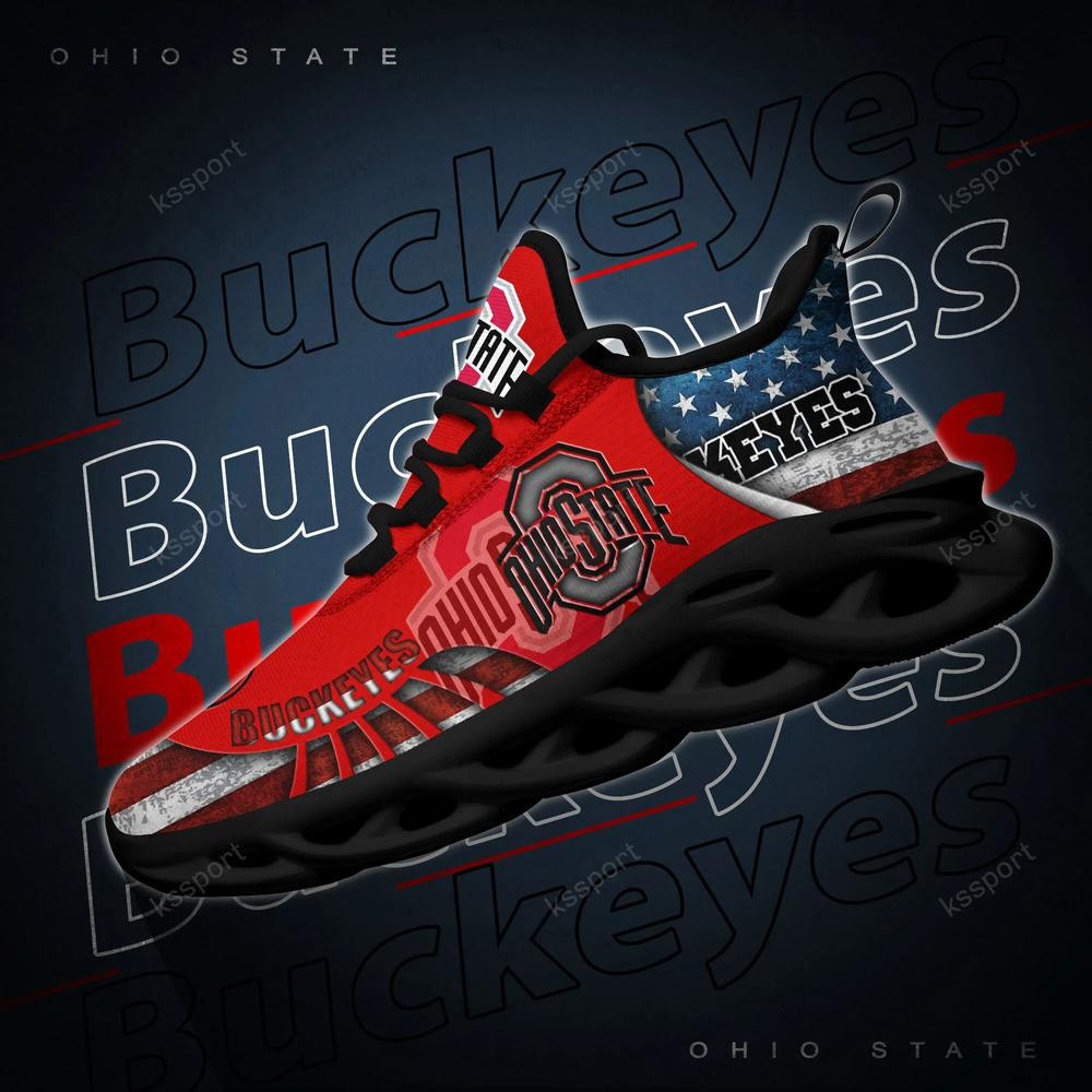 Ohio State Buckeyes Test-Max Soul Clunky Shoes - Famjoys Ohio State Buckeyes Test-Max Soul Clunky Shoes - Famjoys