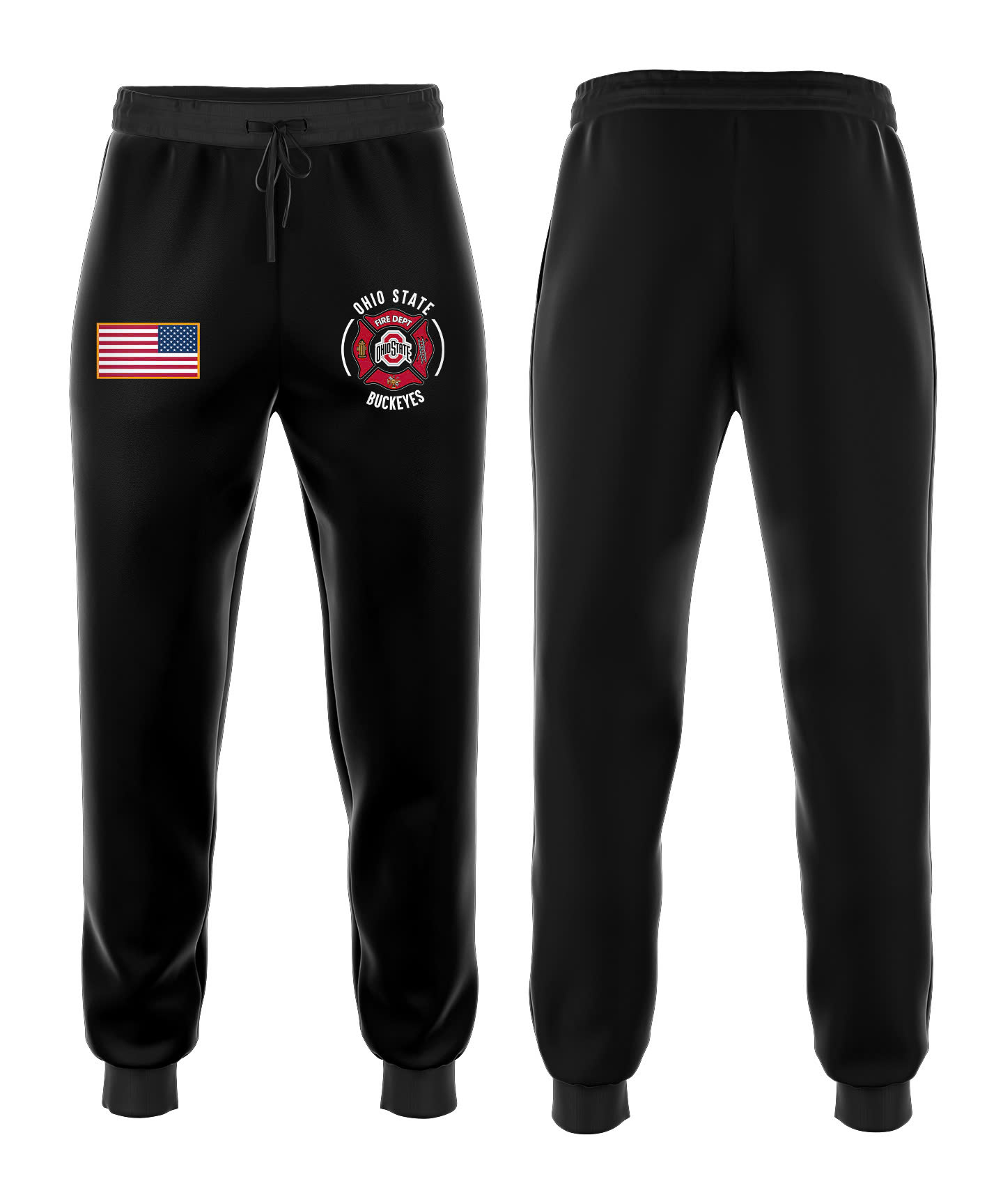 Ohio State Buckeyes x Firefighter Appreciation Night Premium Hoodie - Famjoys Ohio State Buckeyes x Firefighter Appreciation Night Premium Hoodie - Famjoys