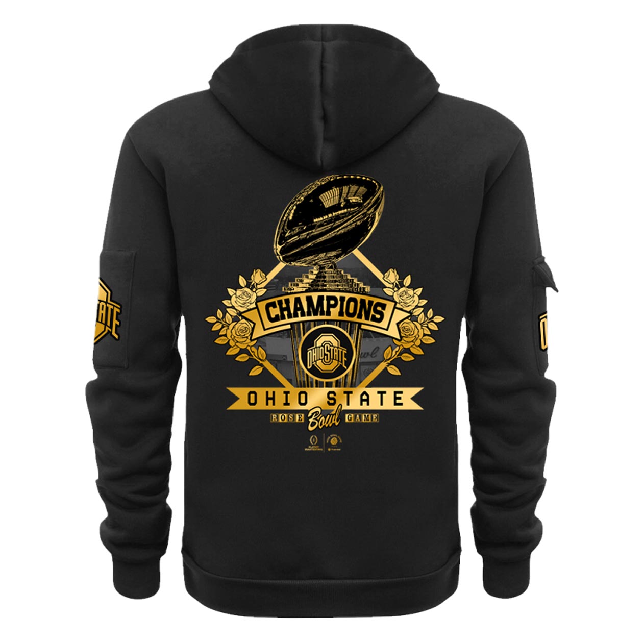 Ohio State Buckeyes x Rose Bowl Champions New Hoodie - Famjoys Ohio State Buckeyes x Rose Bowl Champions New Hoodie - Famjoys