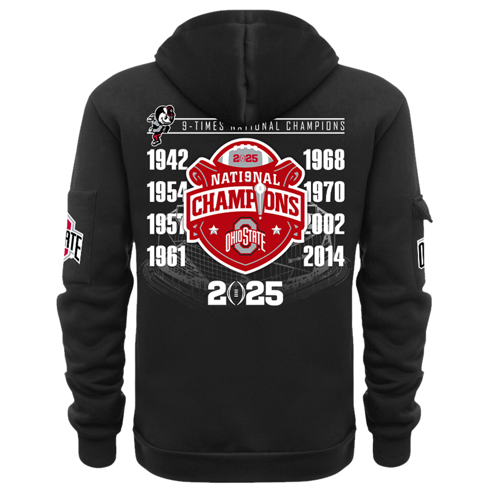 Ohio State Football National Champions New Hoodie V4 - Famjoys Ohio State Football National Champions New Hoodie V4 - Famjoys