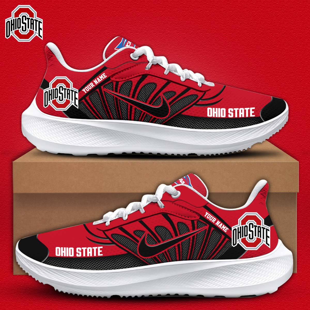 Ohio State  Max Soul Shoes