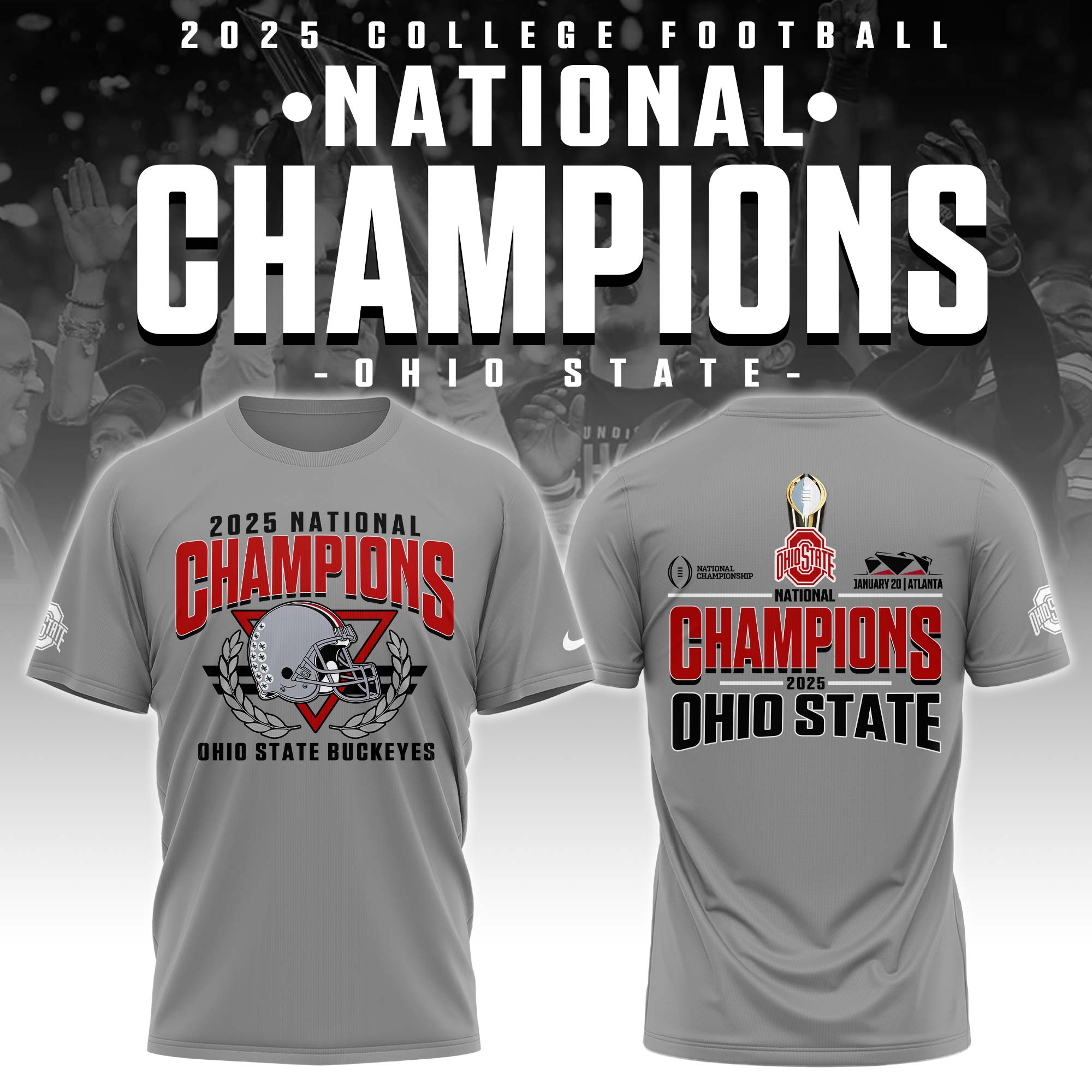Ohio State National Champions 2025 TShirt s - Famjoys Ohio State National Champions 2025 TShirt s - Famjoys