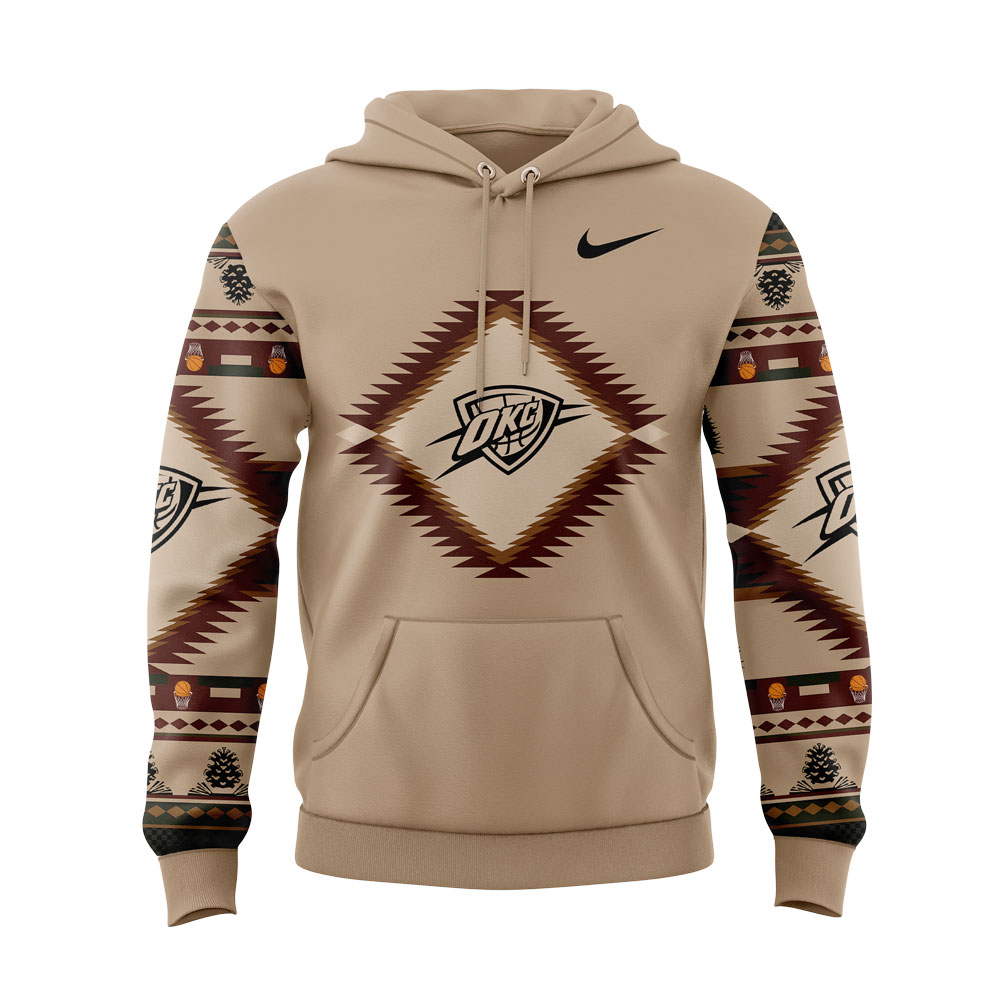 Oklahoma City Thunder Native American Heritage Hoodie Set+NT19122422ID10DS11 - Famjoys Oklahoma City Thunder Native American Heritage Hoodie Set+NT19122422ID10DS11 - Famjoys