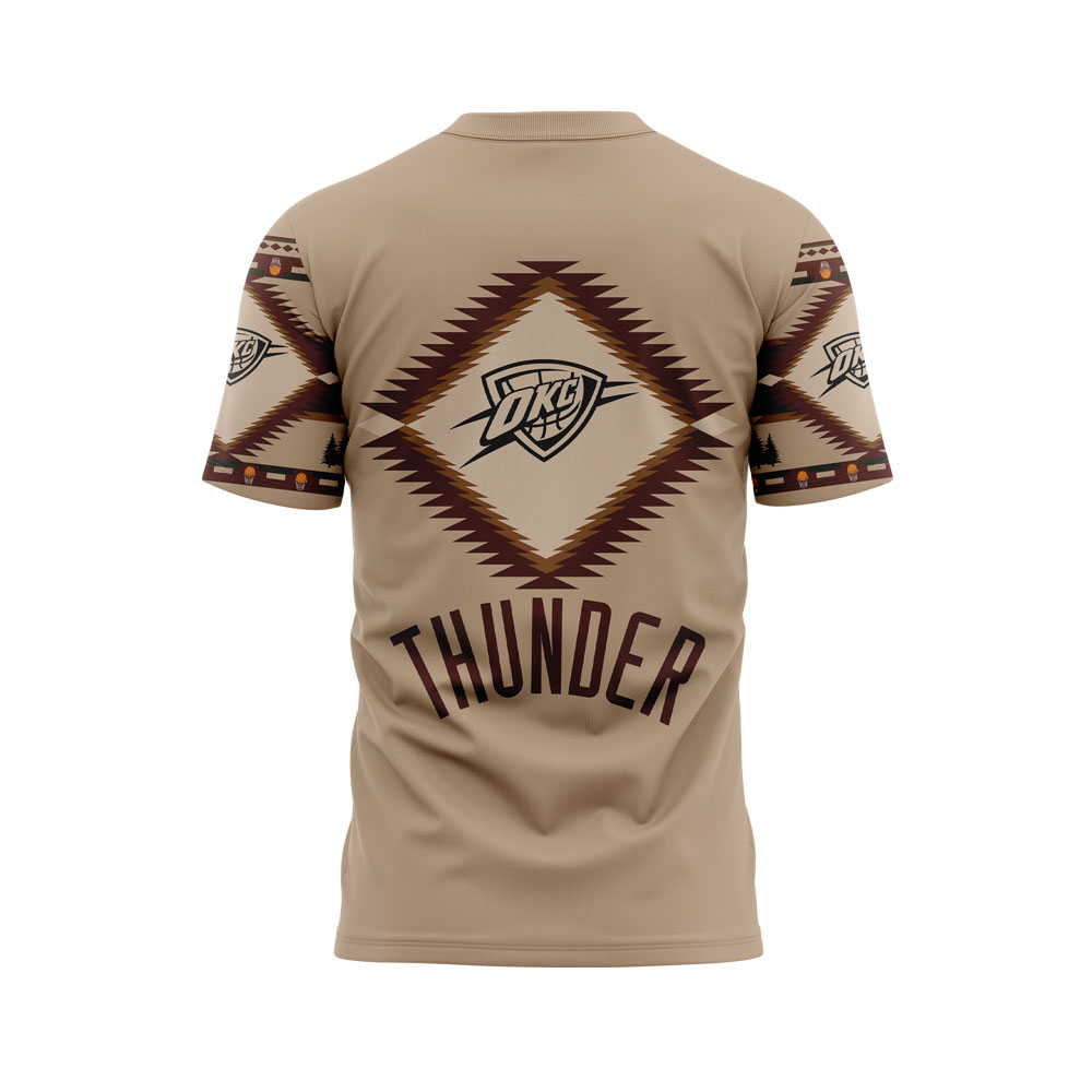 Oklahoma City Thunder Native American Heritage Tshirt Set+NT20122407ID10DS11