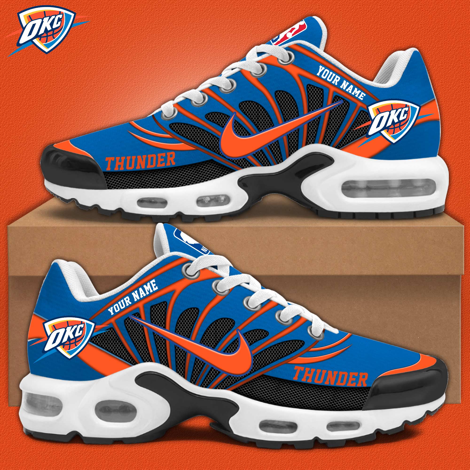 Oklahoma City Thunder Shoes - Famjoys Oklahoma City Thunder Shoes - Famjoys