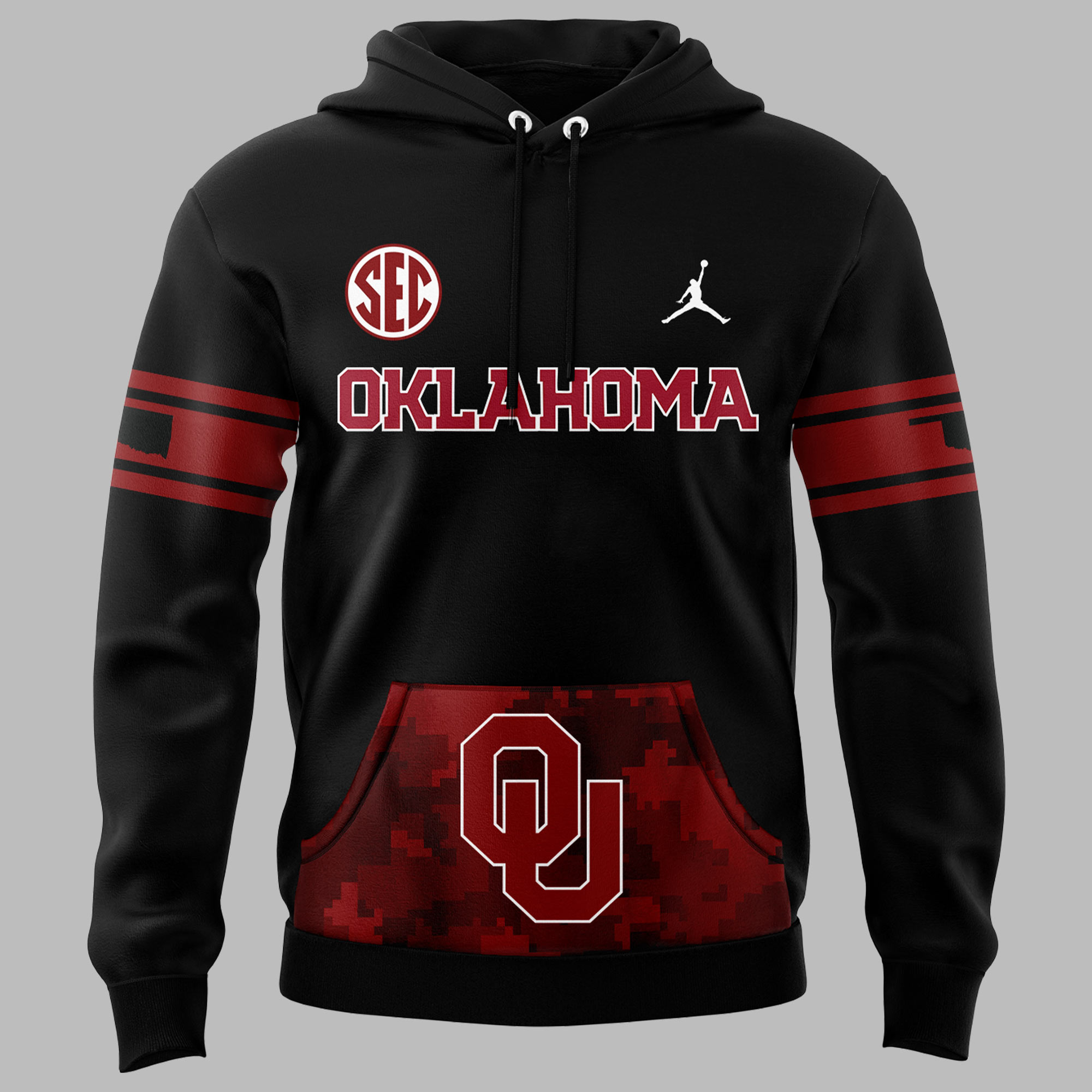 Oklahoma Football x Military Appreciation Day Premium Pullover Hoodie - Famjoys Oklahoma Football x Military Appreciation Day Premium Pullover Hoodie - Famjoys