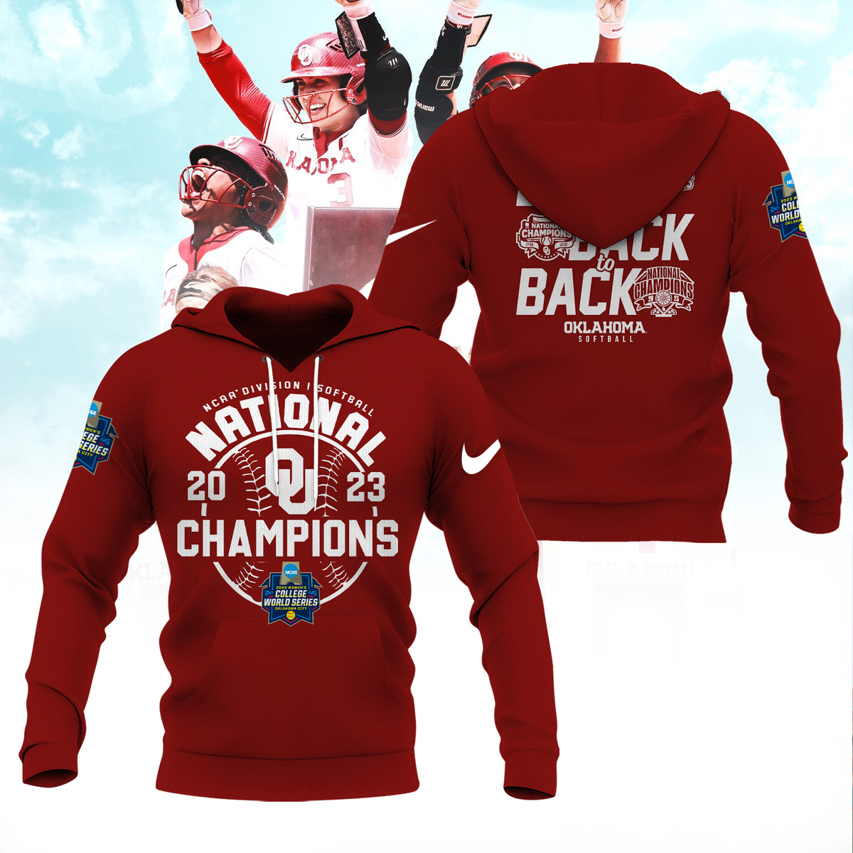 Oklahoma Sooners 2023 Softball College World Series Champions Shirt - Famjoys Oklahoma Sooners 2023 Softball College World Series Champions Shirt - Famjoys