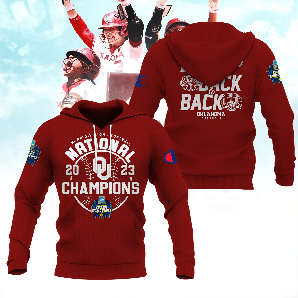 Oklahoma Sooners 2023 Softball College World Series Champions Shirt - Famjoys Oklahoma Sooners 2023 Softball College World Series Champions Shirt - Famjoys