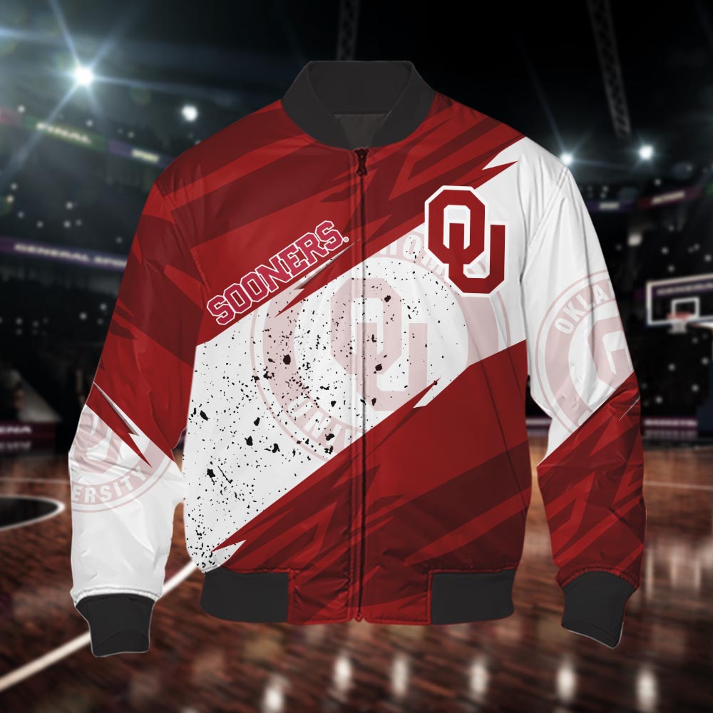 Oklahoma Sooners All Over Print Apparel - Famjoys Oklahoma Sooners All Over Print Apparel - Famjoys