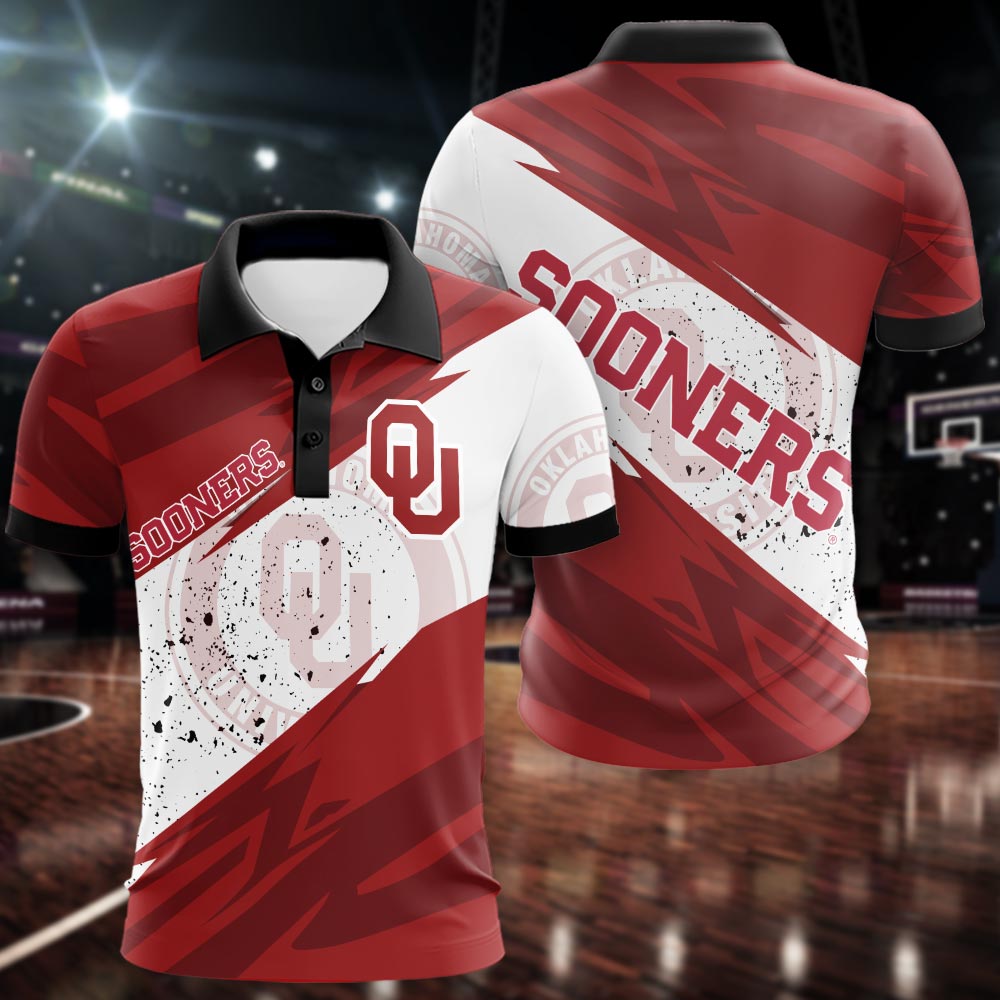 Oklahoma Sooners All Over Print Apparel - Famjoys Oklahoma Sooners All Over Print Apparel - Famjoys