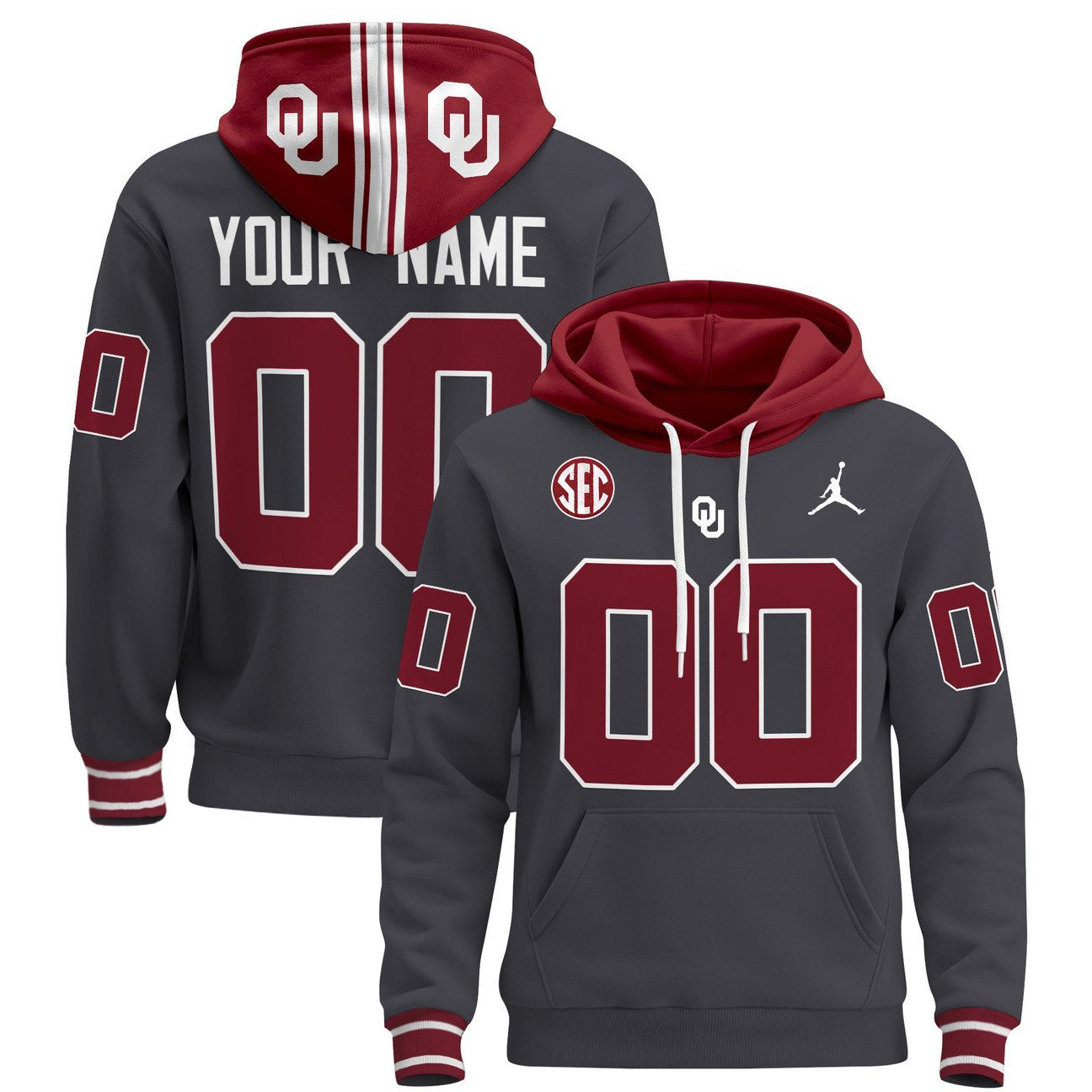 Oklahoma Sooners Football Hoodie - Famjoys Oklahoma Sooners Football Hoodie - Famjoys