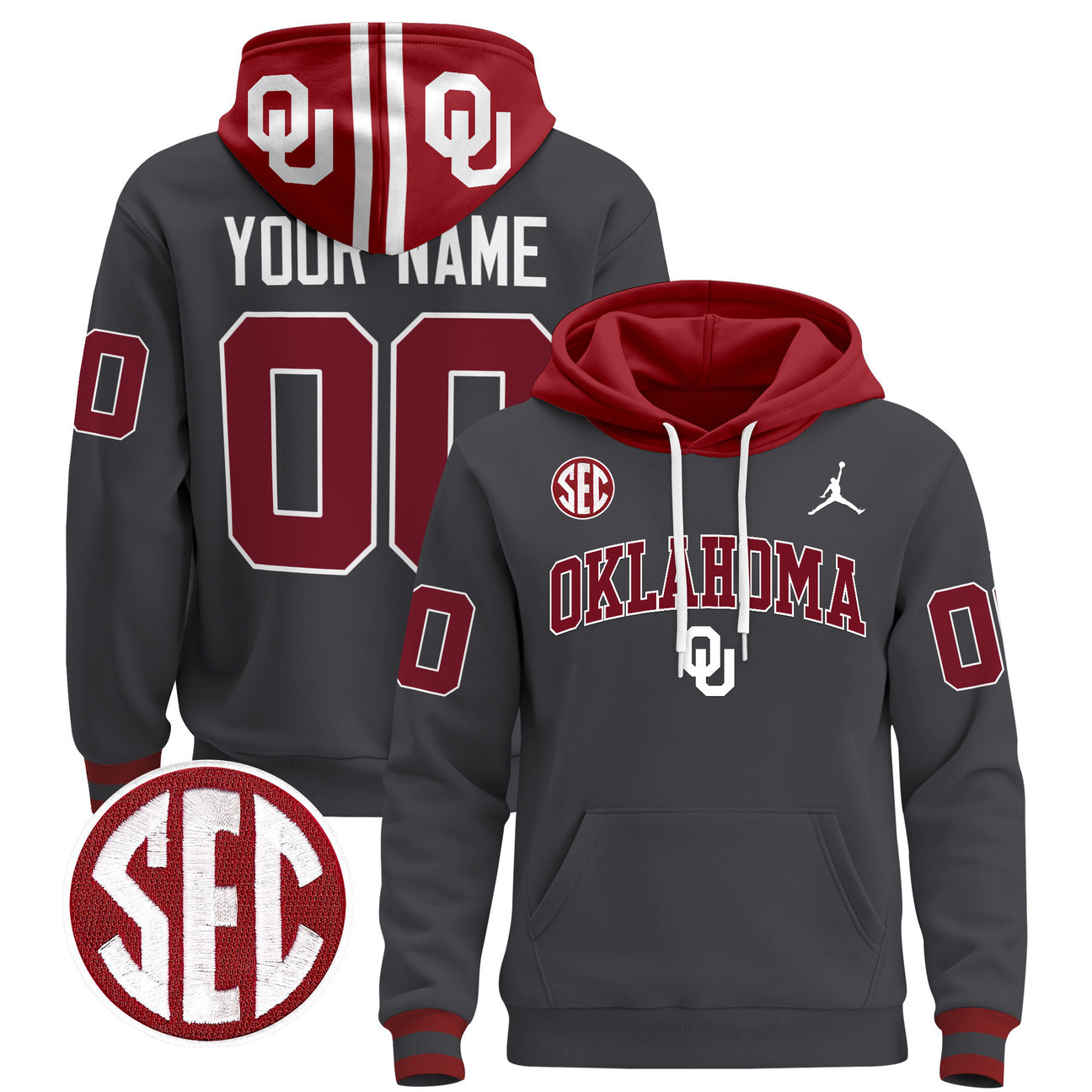 Oklahoma Sooners Football Hoodie - Famjoys Oklahoma Sooners Football Hoodie - Famjoys