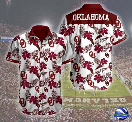 Oklahoma Sooners Hawaiian Shirt - Famjoys Oklahoma Sooners Hawaiian Shirt - Famjoys