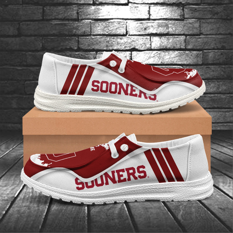 Oklahoma Sooners Hey Dude Slipper - Famjoys Oklahoma Sooners Hey Dude Slipper - Famjoys