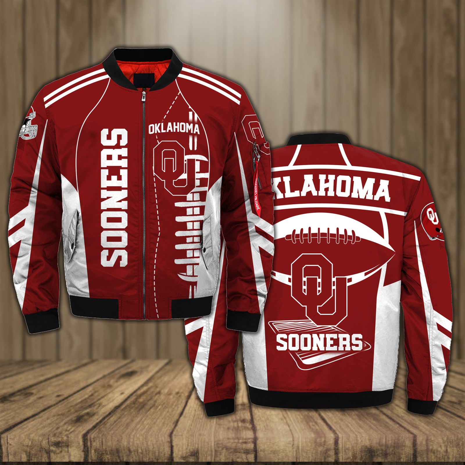 Oklahoma Sooners Jacket - Famjoys Oklahoma Sooners Jacket - Famjoys