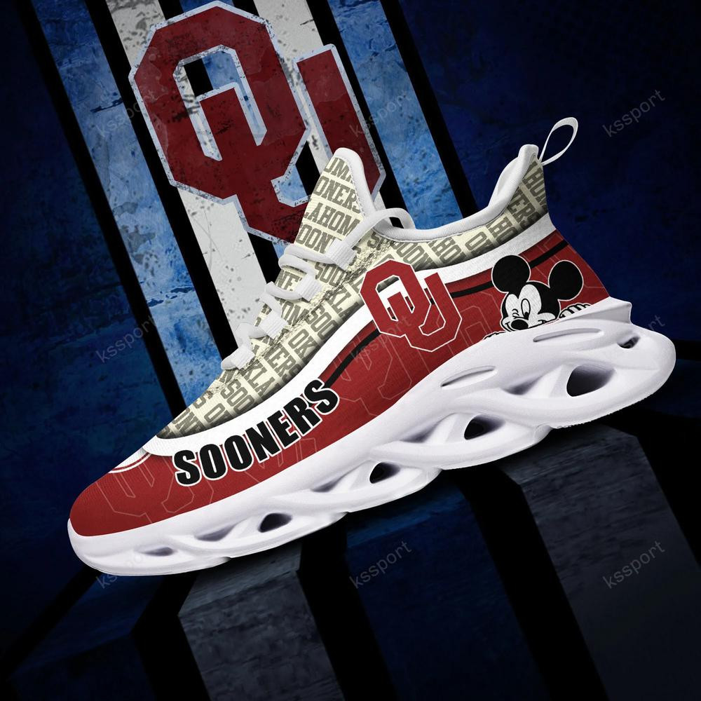 Oklahoma Sooners Max Soul Clunky Sneakers - Famjoys Oklahoma Sooners Max Soul Clunky Sneakers - Famjoys