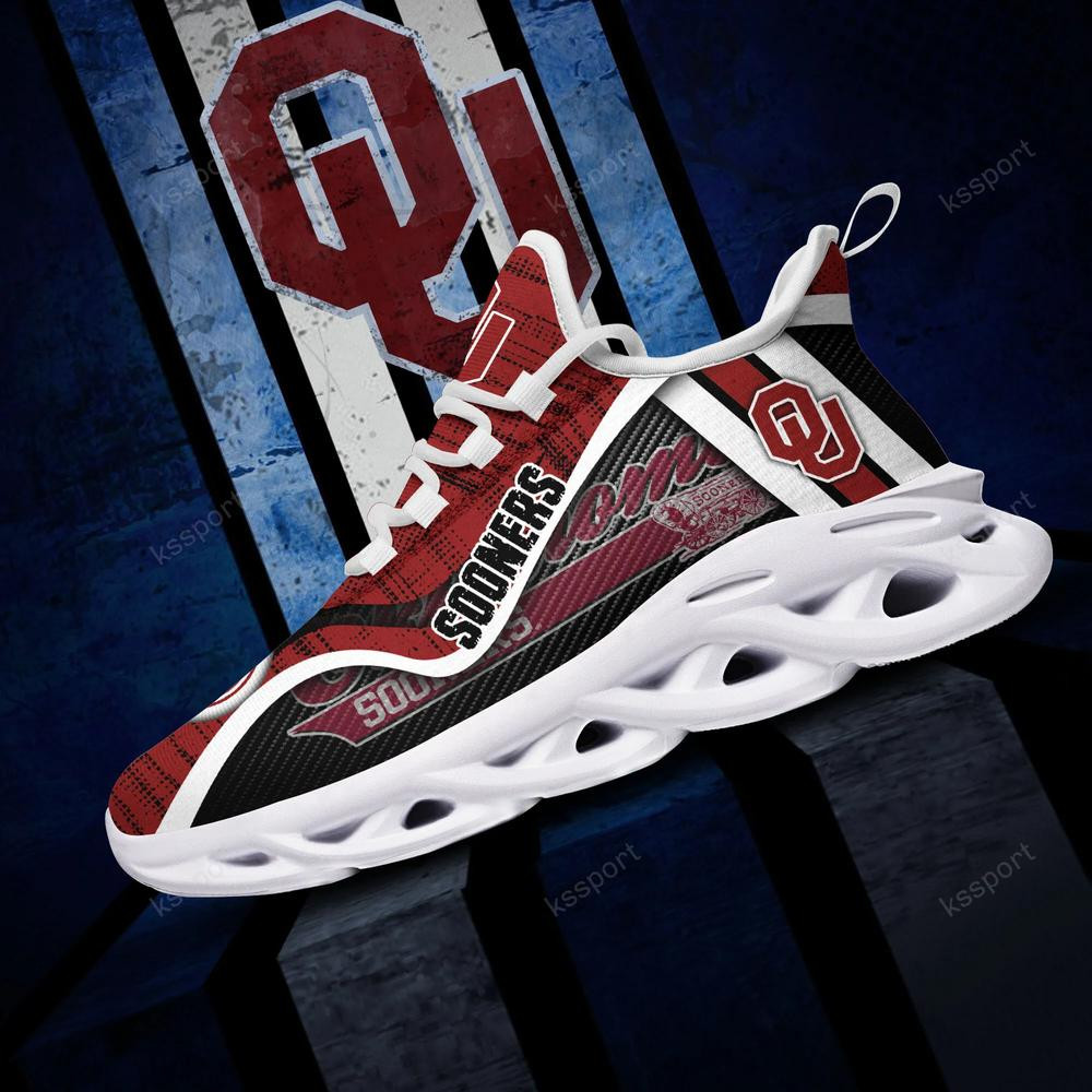 Oklahoma Sooners Personalized Max Soul Shoes 2022 - Famjoys Oklahoma Sooners Personalized Max Soul Shoes 2022 - Famjoys