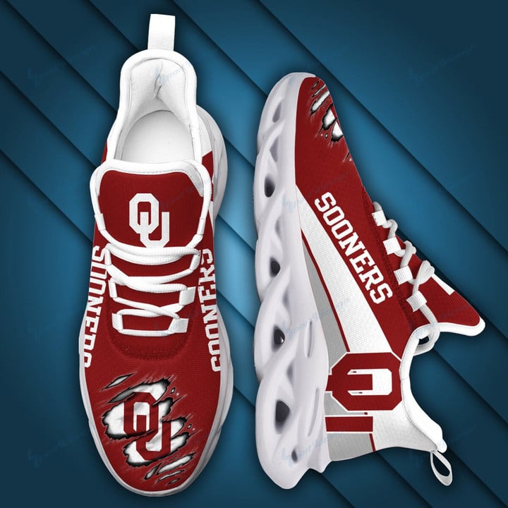 Oklahoma sooners YZ running sneakers - Famjoys Oklahoma sooners YZ running sneakers - Famjoys