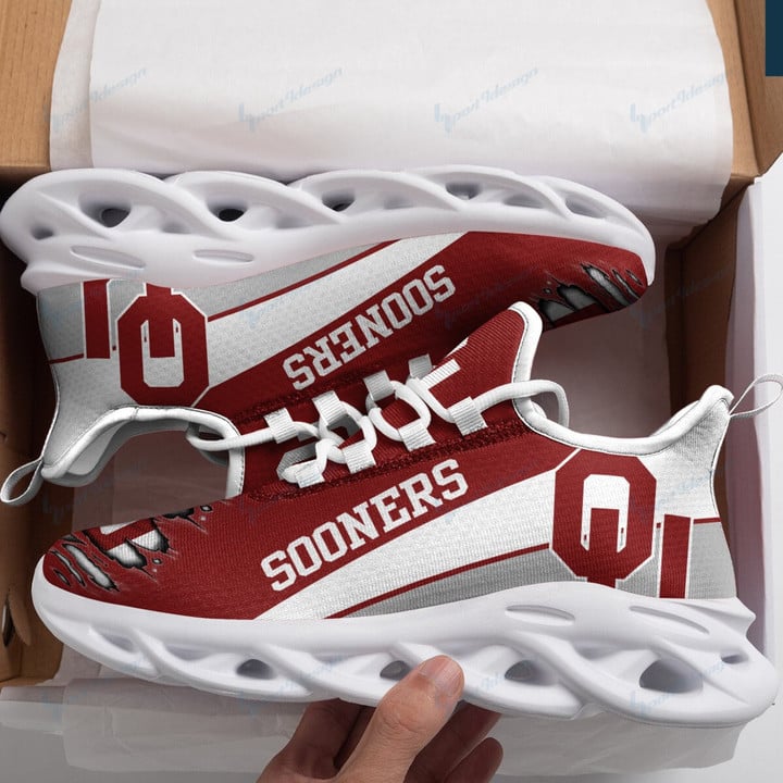 Oklahoma sooners YZ running sneakers - Famjoys Oklahoma sooners YZ running sneakers - Famjoys