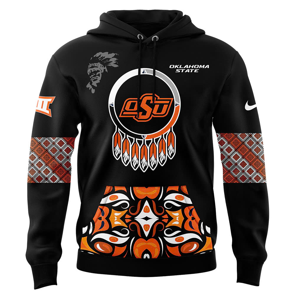 Oklahoma State Cowboys Native American Heritage Month Premium Pullover Hoodie - Famjoys Oklahoma State Cowboys Native American Heritage Month Premium Pullover Hoodie - Famjoys