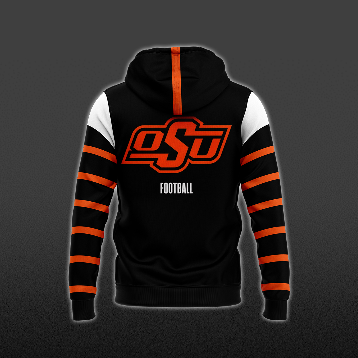 Oklahoma State Cowboys Throwback Pullover Zip Hoodie - Famjoys Oklahoma State Cowboys Throwback Pullover Zip Hoodie - Famjoys