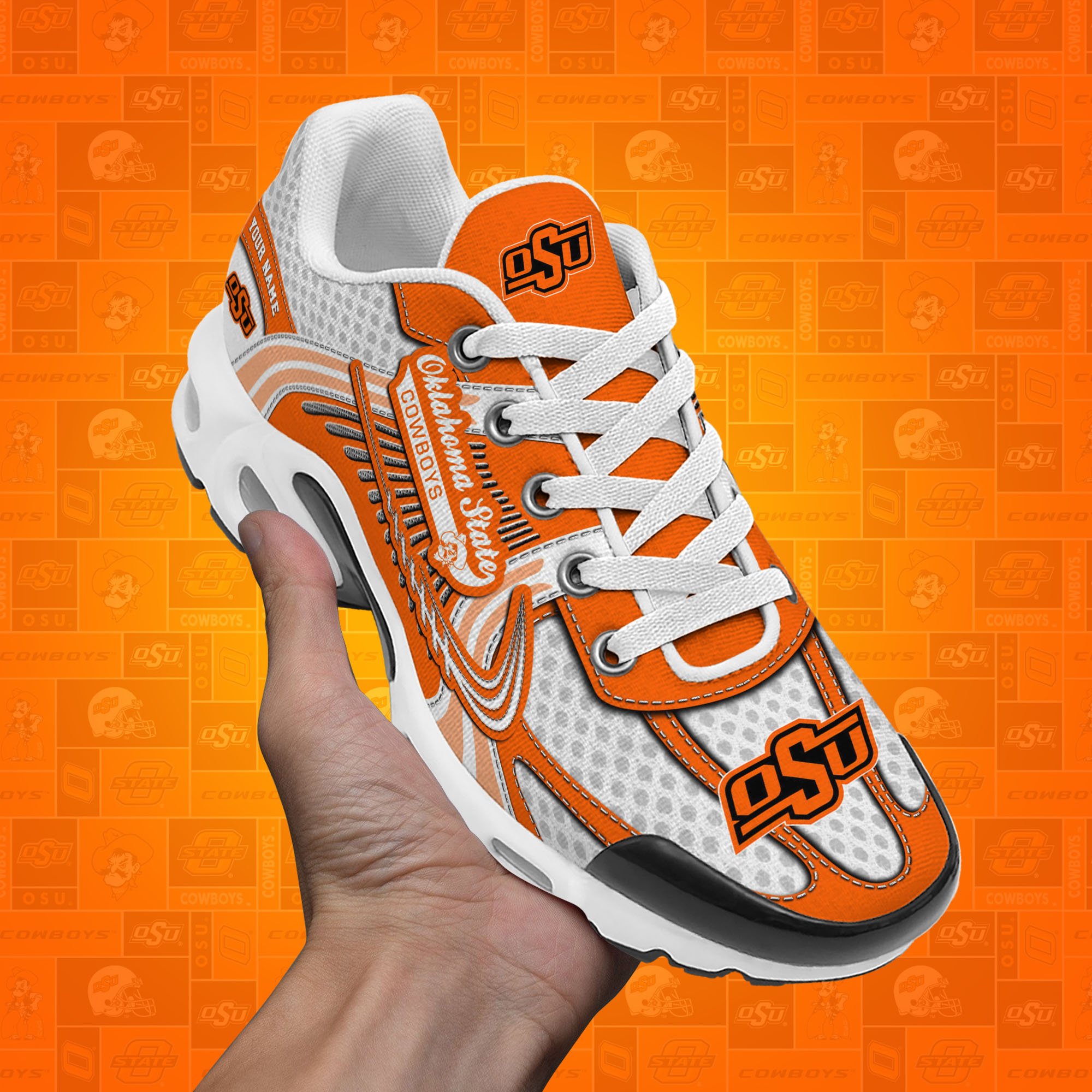 Oklahoma State Cowboys TN Shoes Custom Your Name, Sport Shoes, Gifts For Fans, Sport Gifts For Him ETRG-62360 - Famjoys Oklahoma State Cowboys TN Shoes Custom Your Name, Sport Shoes, Gifts For Fans, Sport Gifts For Him ETRG-62360 - Famjoys