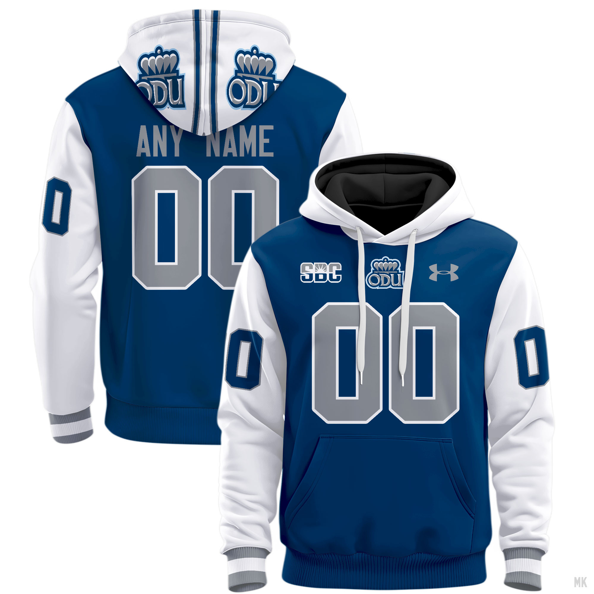 Old Dominion Monarchs Football Hoodie - Famjoys Old Dominion Monarchs Football Hoodie - Famjoys