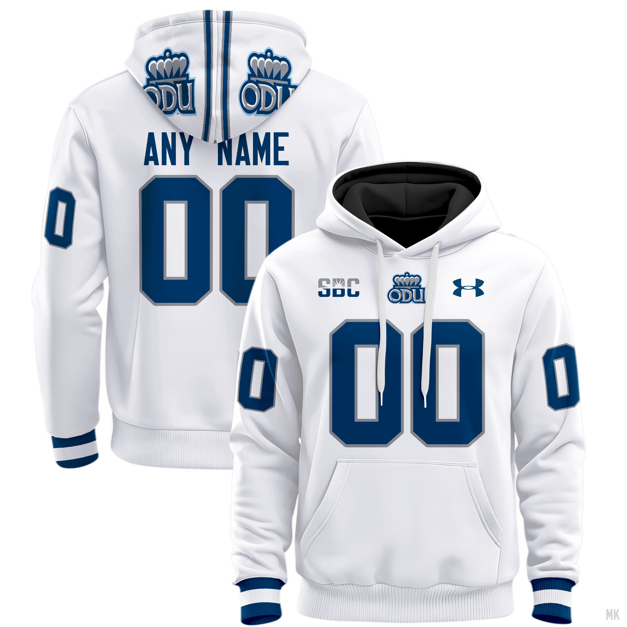 Old Dominion Monarchs Football Hoodie - Famjoys Old Dominion Monarchs Football Hoodie - Famjoys