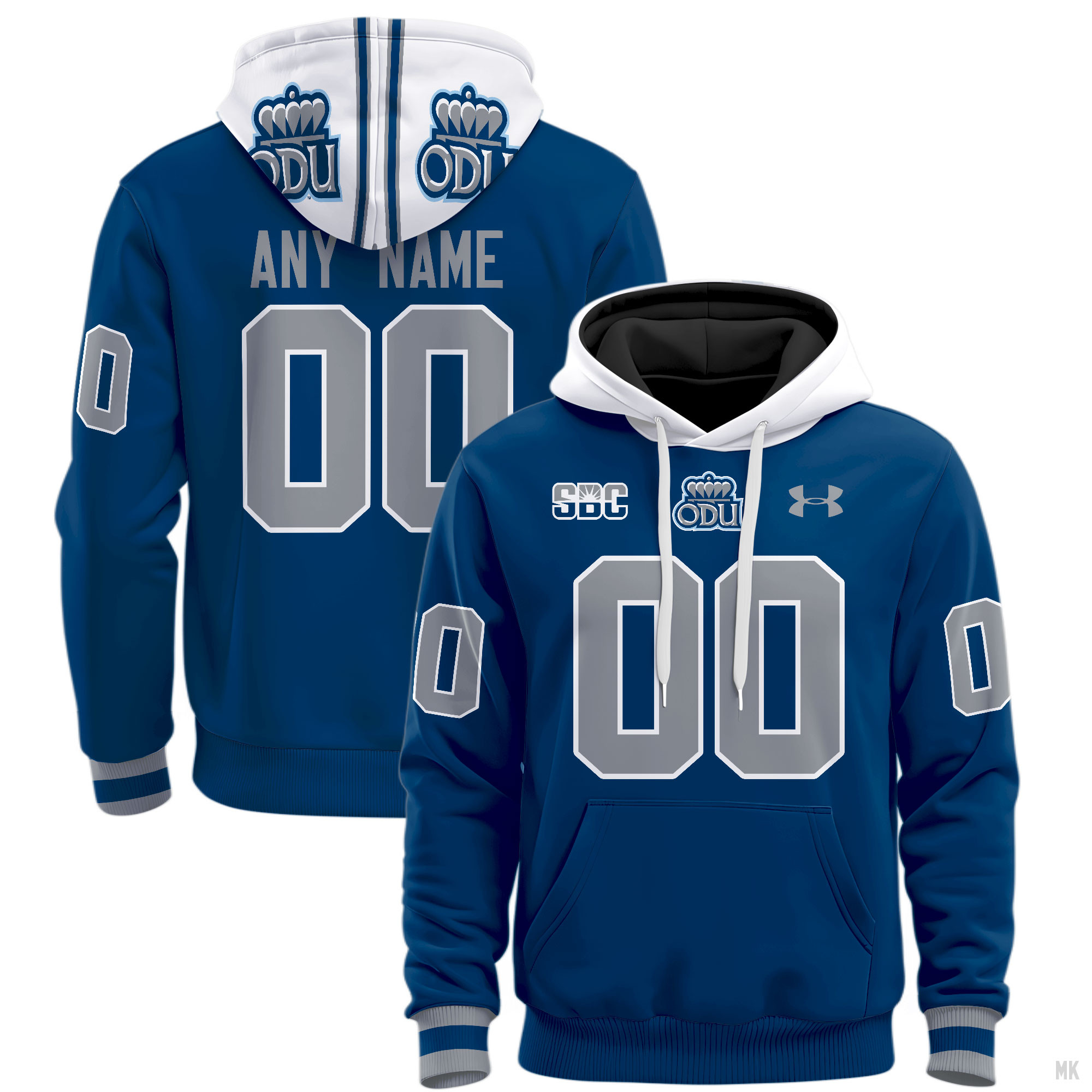 Old Dominion Monarchs Football Hoodie - Famjoys Old Dominion Monarchs Football Hoodie - Famjoys