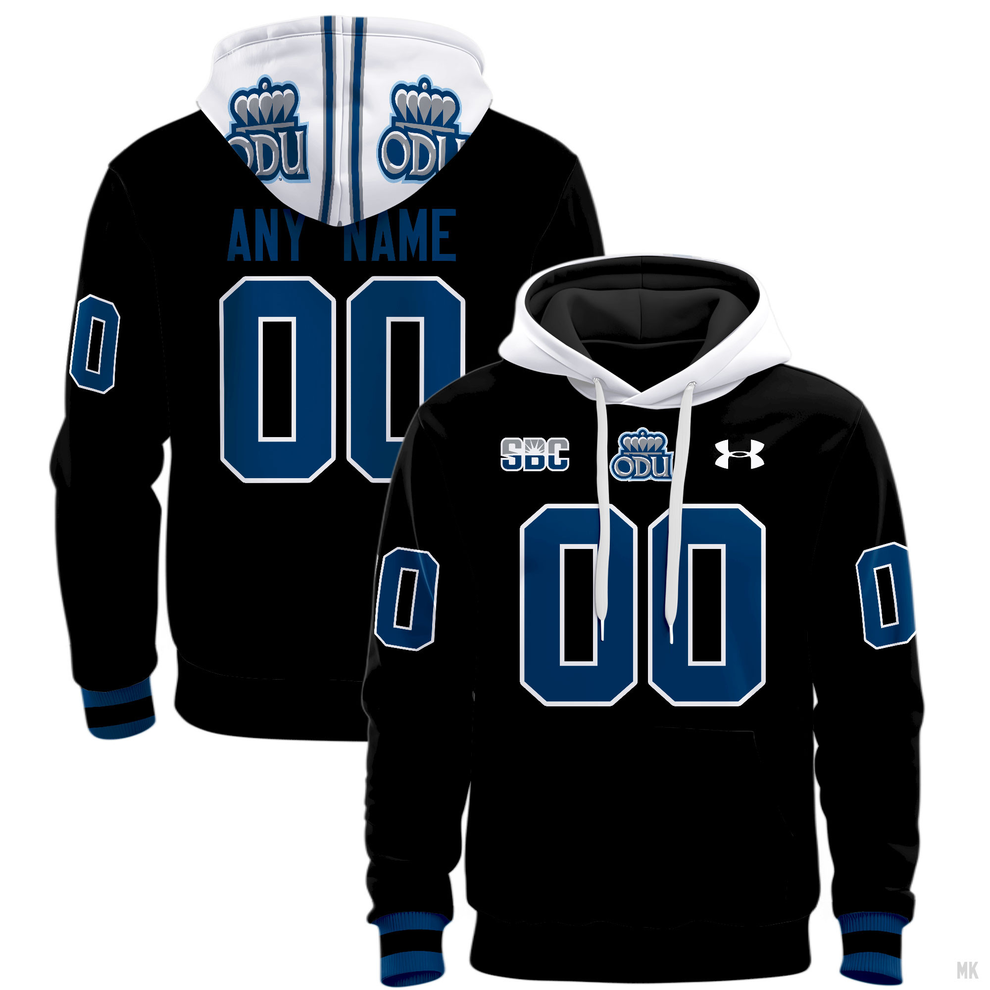 Old Dominion Monarchs Football Hoodie - Famjoys Old Dominion Monarchs Football Hoodie - Famjoys