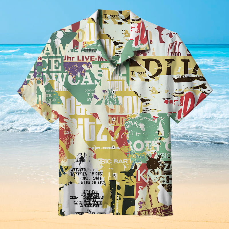 Old Newspaper-hawaiian Shirt - Famjoys Old Newspaper-hawaiian Shirt - Famjoys