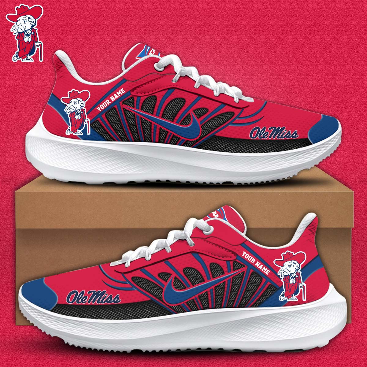 Ole Miss  Max Soul Shoes