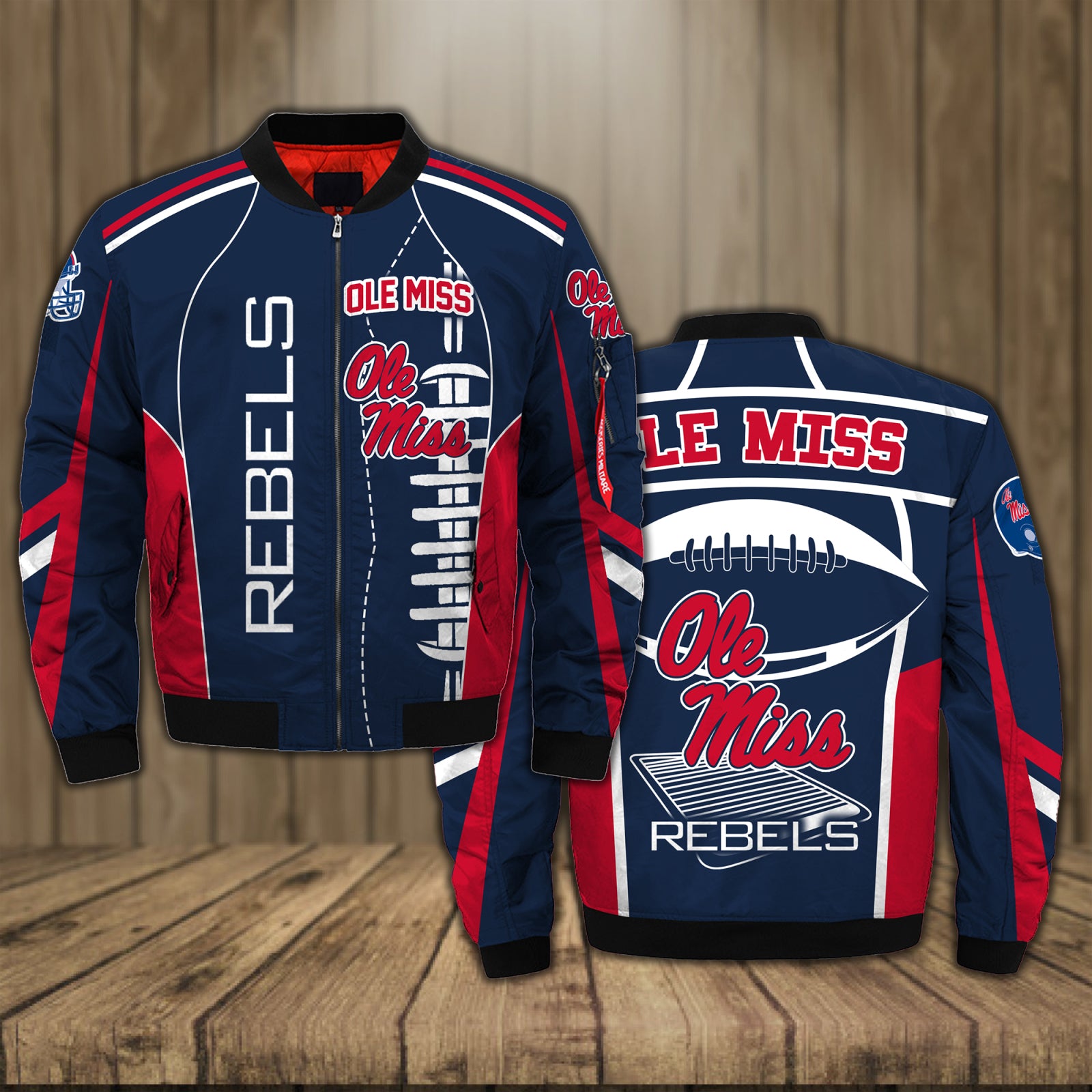 Ole Miss Rebels Jacket - Famjoys Ole Miss Rebels Jacket - Famjoys