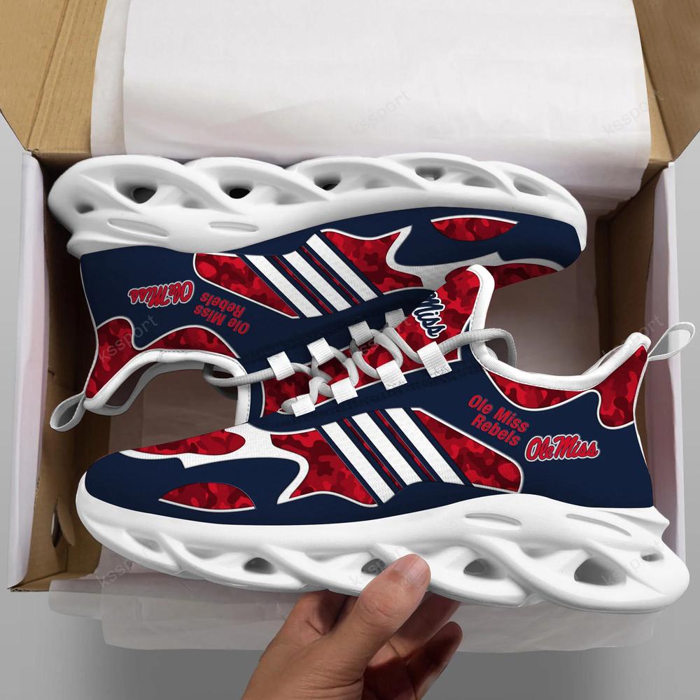 Ole Miss Rebels Max Soul Clunky, Camo Running Sneakers For Fan Ever - Famjoys Ole Miss Rebels Max Soul Clunky, Camo Running Sneakers For Fan Ever - Famjoys