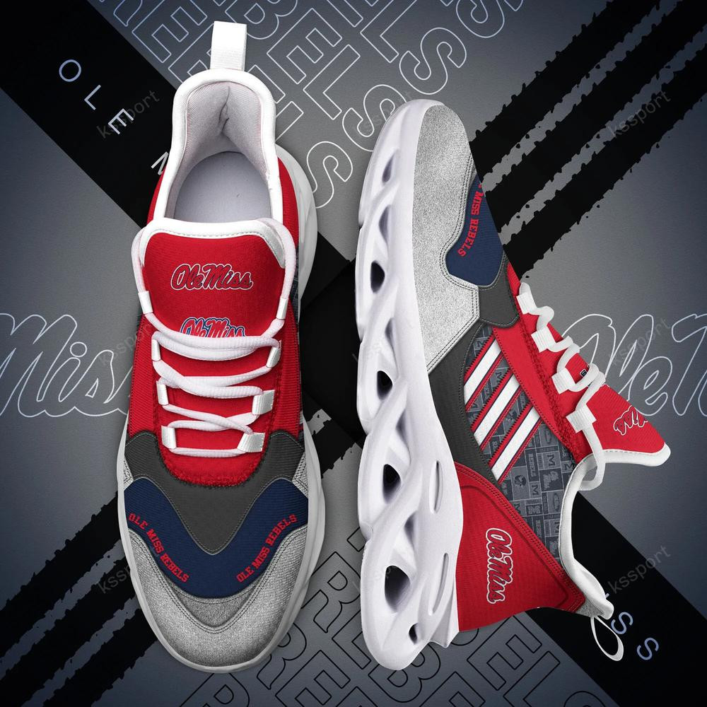 Ole Miss Rebels Max Soul Clunky, Running Sneakers - Famjoys Ole Miss Rebels Max Soul Clunky, Running Sneakers - Famjoys