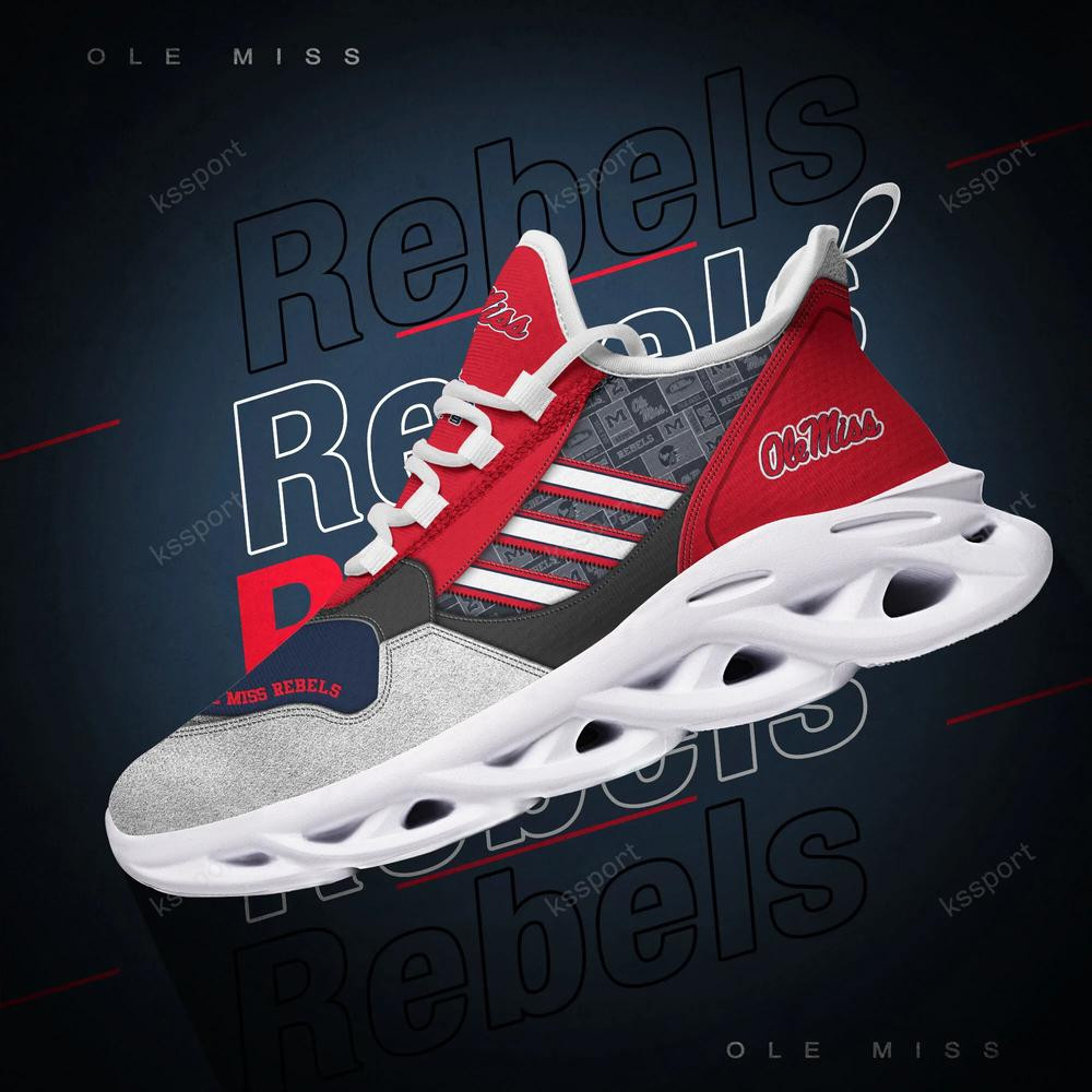 Ole Miss Rebels Max Soul Clunky, Running Sneakers - Famjoys Ole Miss Rebels Max Soul Clunky, Running Sneakers - Famjoys