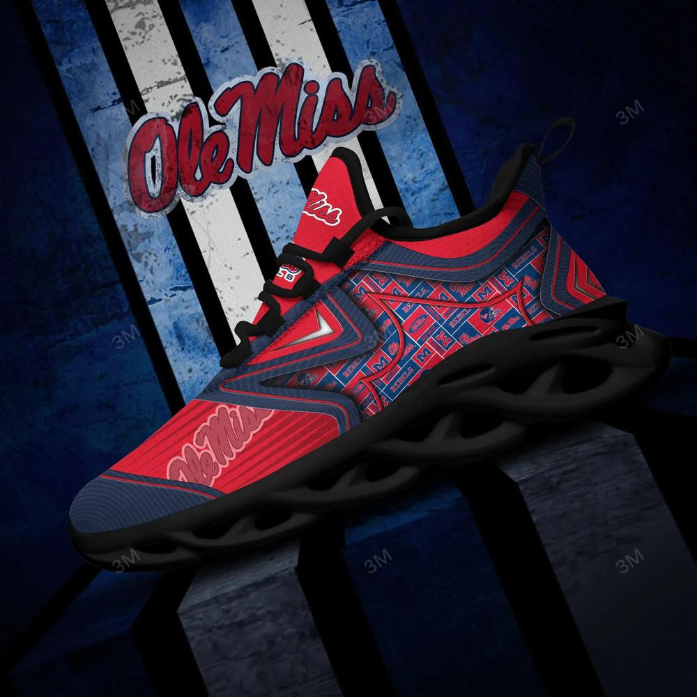 Ole Miss Rebels Max Soul Clunky Shoes - Famjoys Ole Miss Rebels Max Soul Clunky Shoes - Famjoys