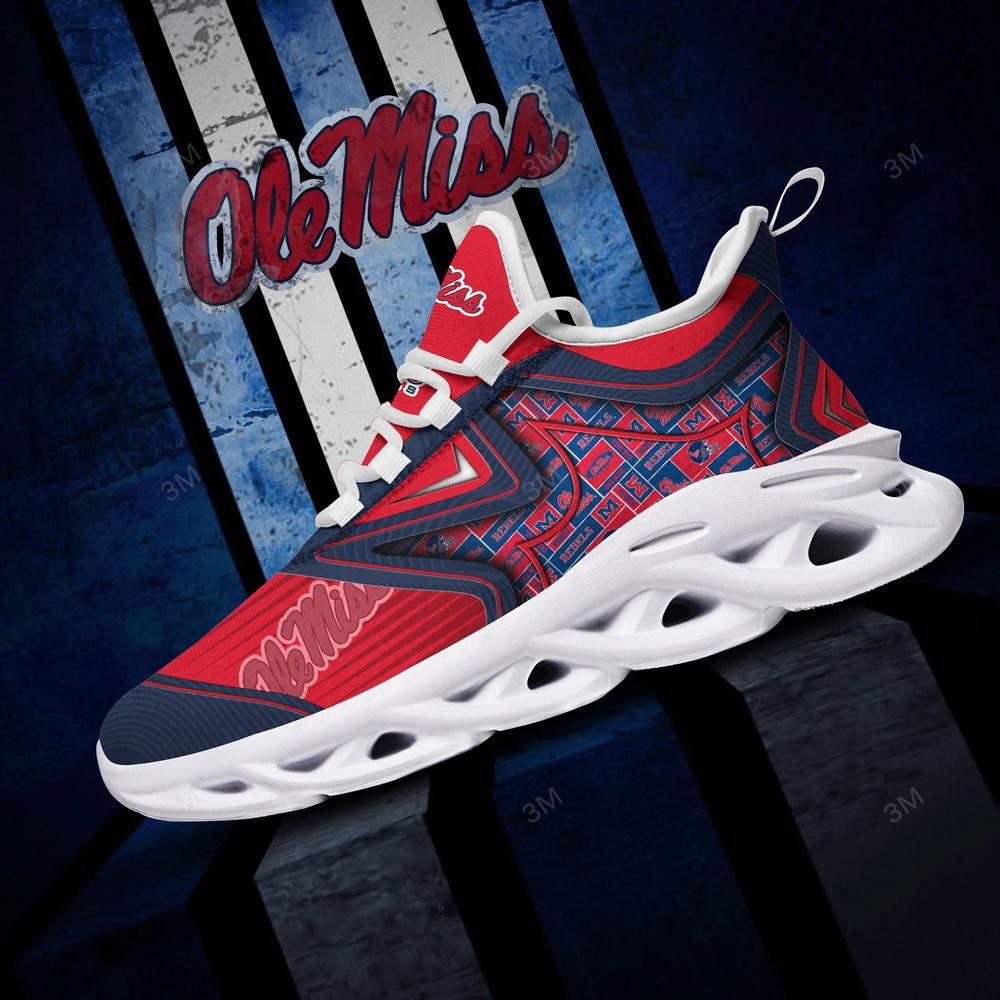 Ole Miss Rebels Max Soul Clunky Shoes - Famjoys Ole Miss Rebels Max Soul Clunky Shoes - Famjoys