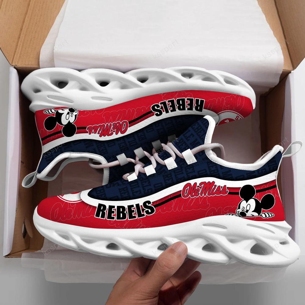 Ole Miss Rebels Max Soul Clunky Sneakers - Famjoys Ole Miss Rebels Max Soul Clunky Sneakers - Famjoys