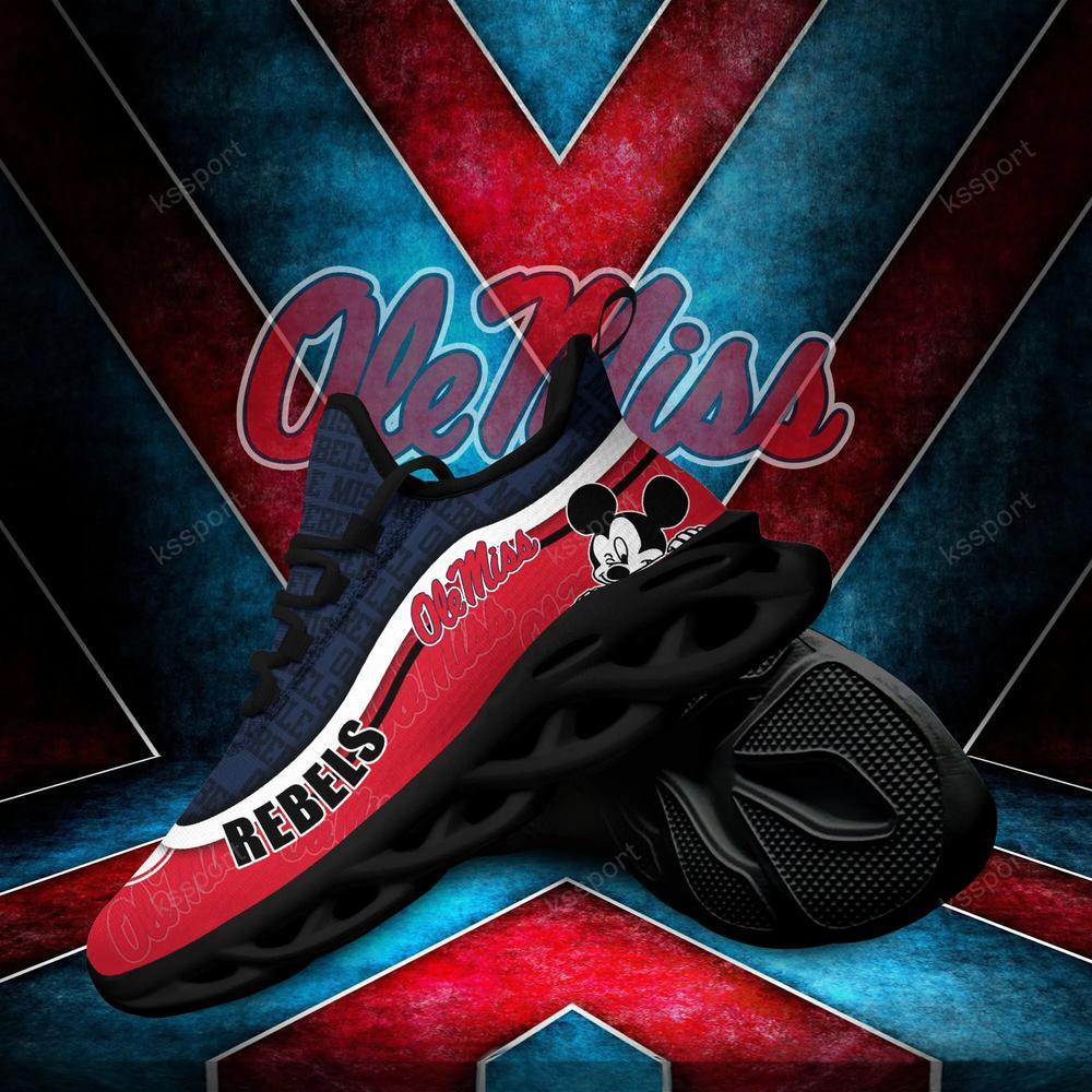 Ole Miss Rebels Max Soul Clunky Sneakers - Famjoys Ole Miss Rebels Max Soul Clunky Sneakers - Famjoys