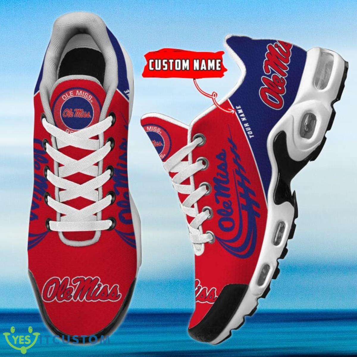 Ole Miss Rebels Personalized Name Air Cushion Sports Shoes Sneaker KLTNS220402 - Famjoys Ole Miss Rebels Personalized Name Air Cushion Sports Shoes Sneaker KLTNS220402 - Famjoys
