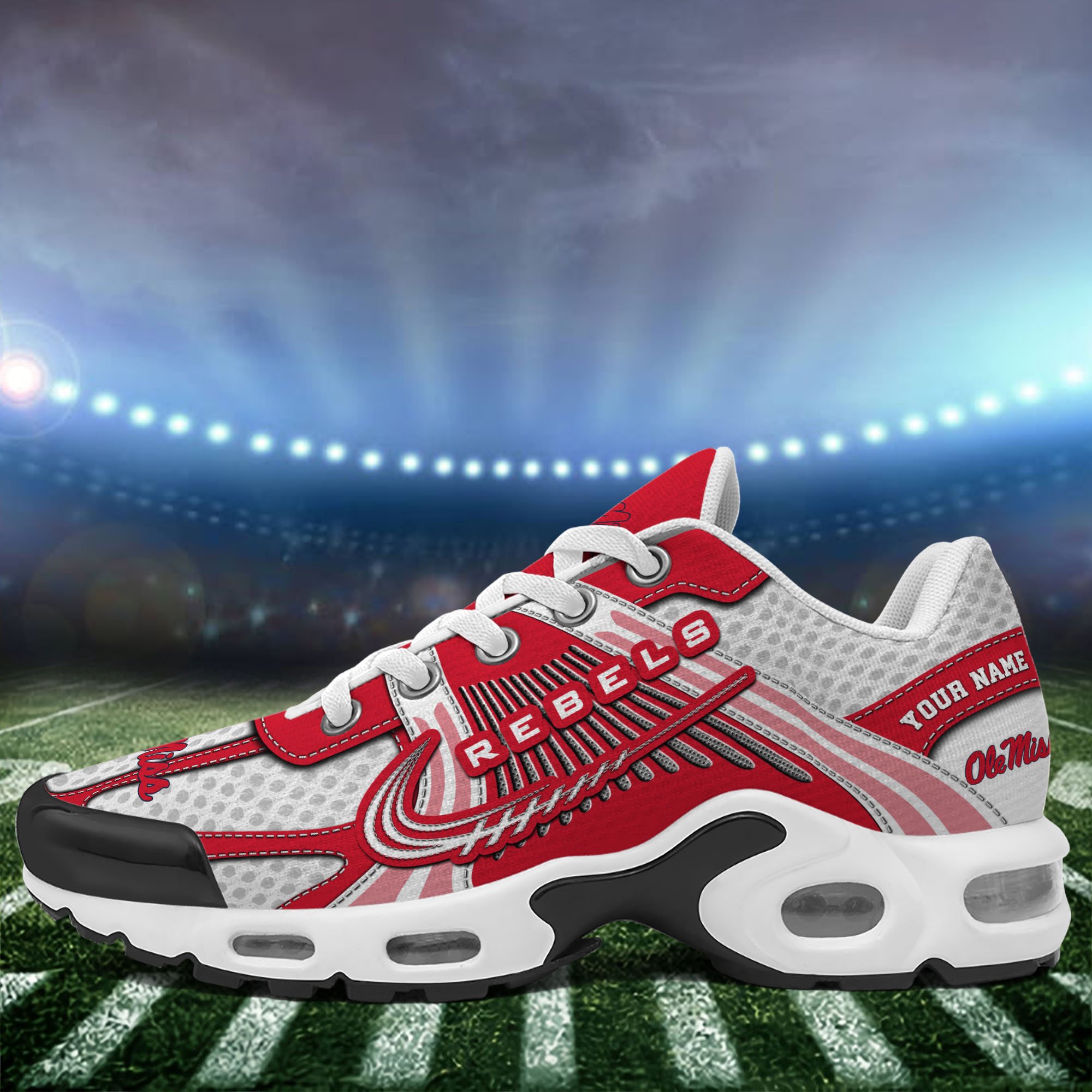 Ole Miss Rebels TN Shoes Custom Your Name, Sport Shoes, Gifts For Fans, Sport Gifts For Him ETRG-62360 - Famjoys Ole Miss Rebels TN Shoes Custom Your Name, Sport Shoes, Gifts For Fans, Sport Gifts For Him ETRG-62360 - Famjoys