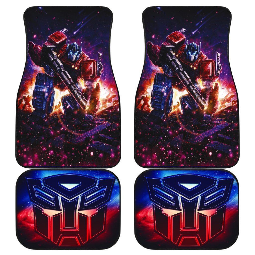 Optimus Prime Autobots Transformers Car Floor Mats 191029 - Famjoys Optimus Prime Autobots Transformers Car Floor Mats 191029 - Famjoys