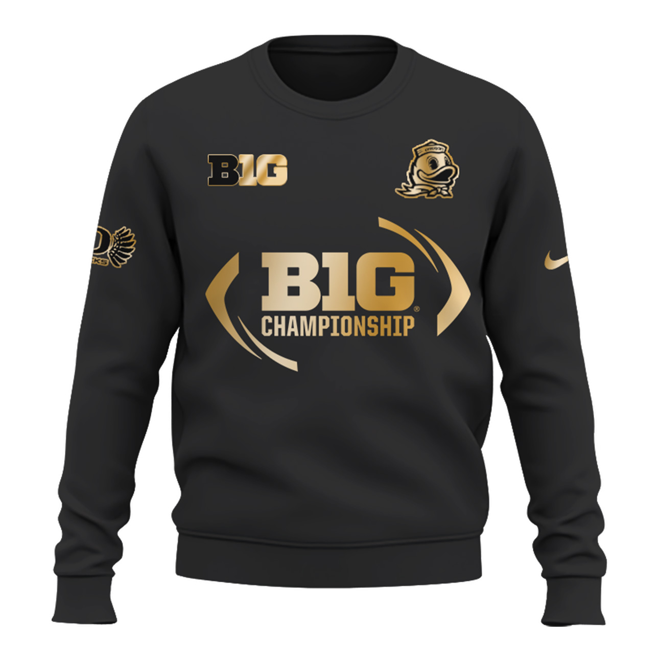 Oregon Ducks BIG TEN Champions Sweatshirt - Famjoys Oregon Ducks BIG TEN Champions Sweatshirt - Famjoys