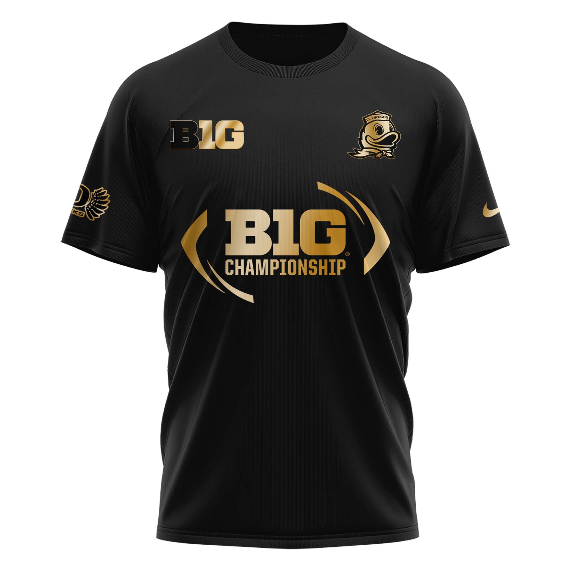 Oregon Ducks BIG TEN Champions Tshirt - Famjoys Oregon Ducks BIG TEN Champions Tshirt - Famjoys