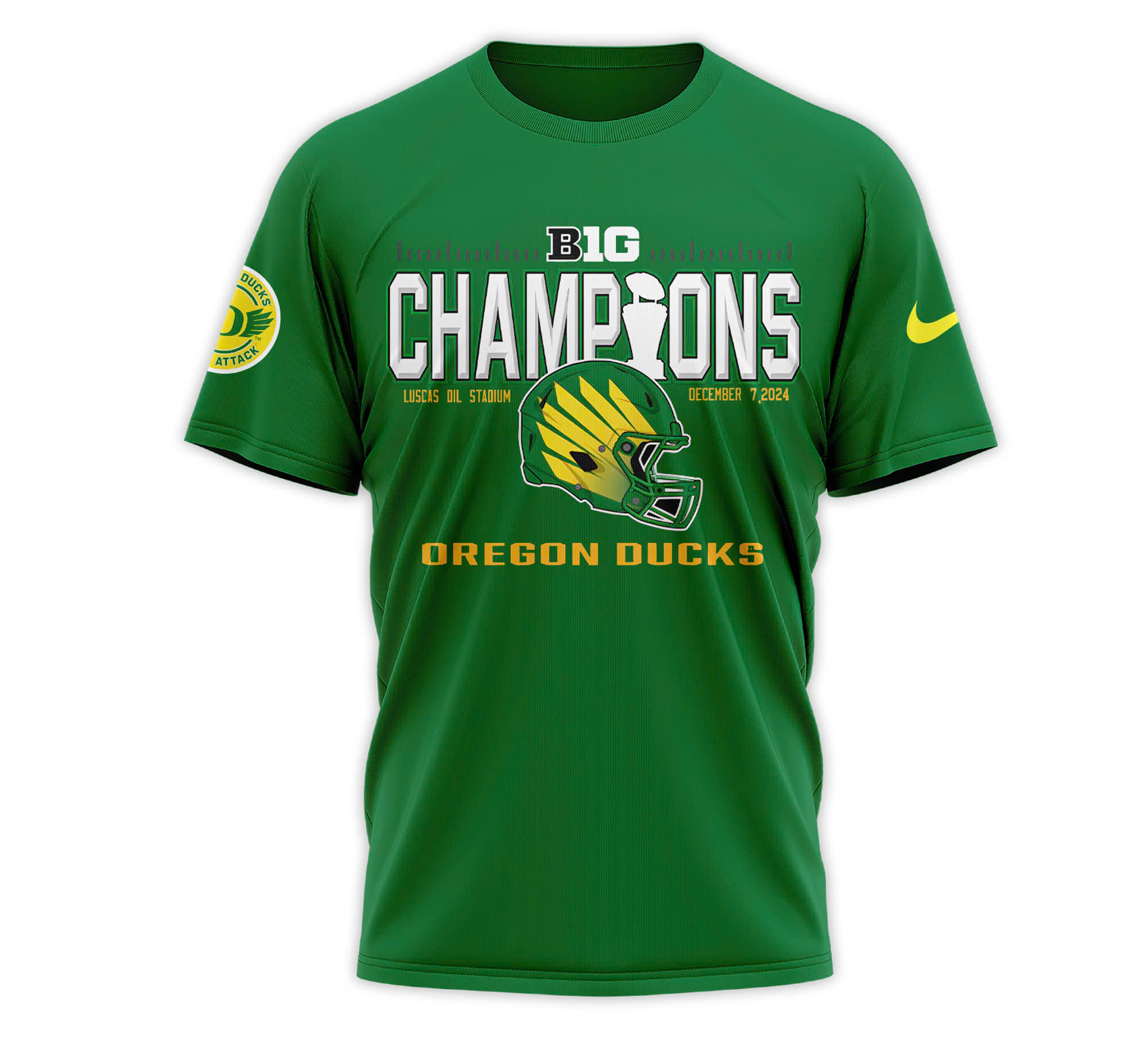 Oregon Ducks Big Ten Football Conference Champions Tshirt - Famjoys Oregon Ducks Big Ten Football Conference Champions Tshirt - Famjoys