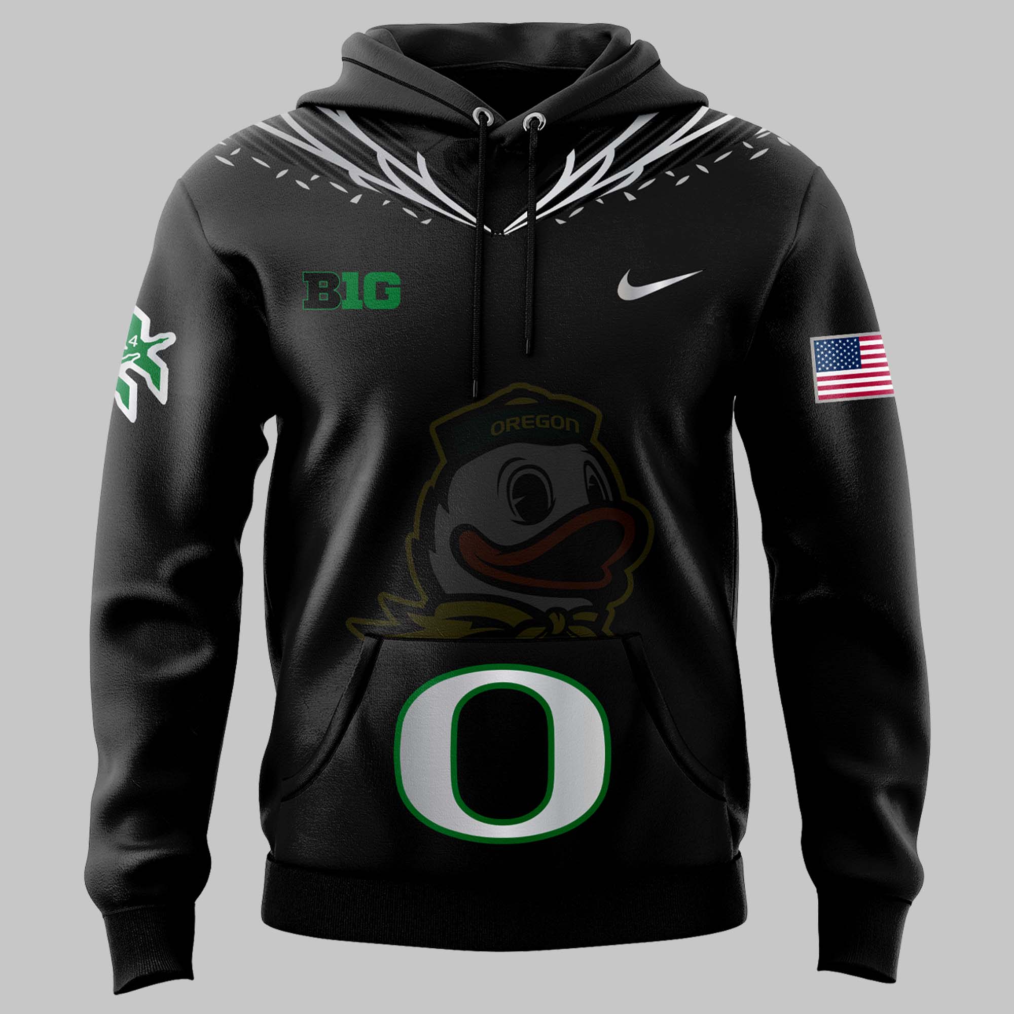 Oregon Ducks Disrupt The Darkness Hoodie - Famjoys Oregon Ducks Disrupt The Darkness Hoodie - Famjoys