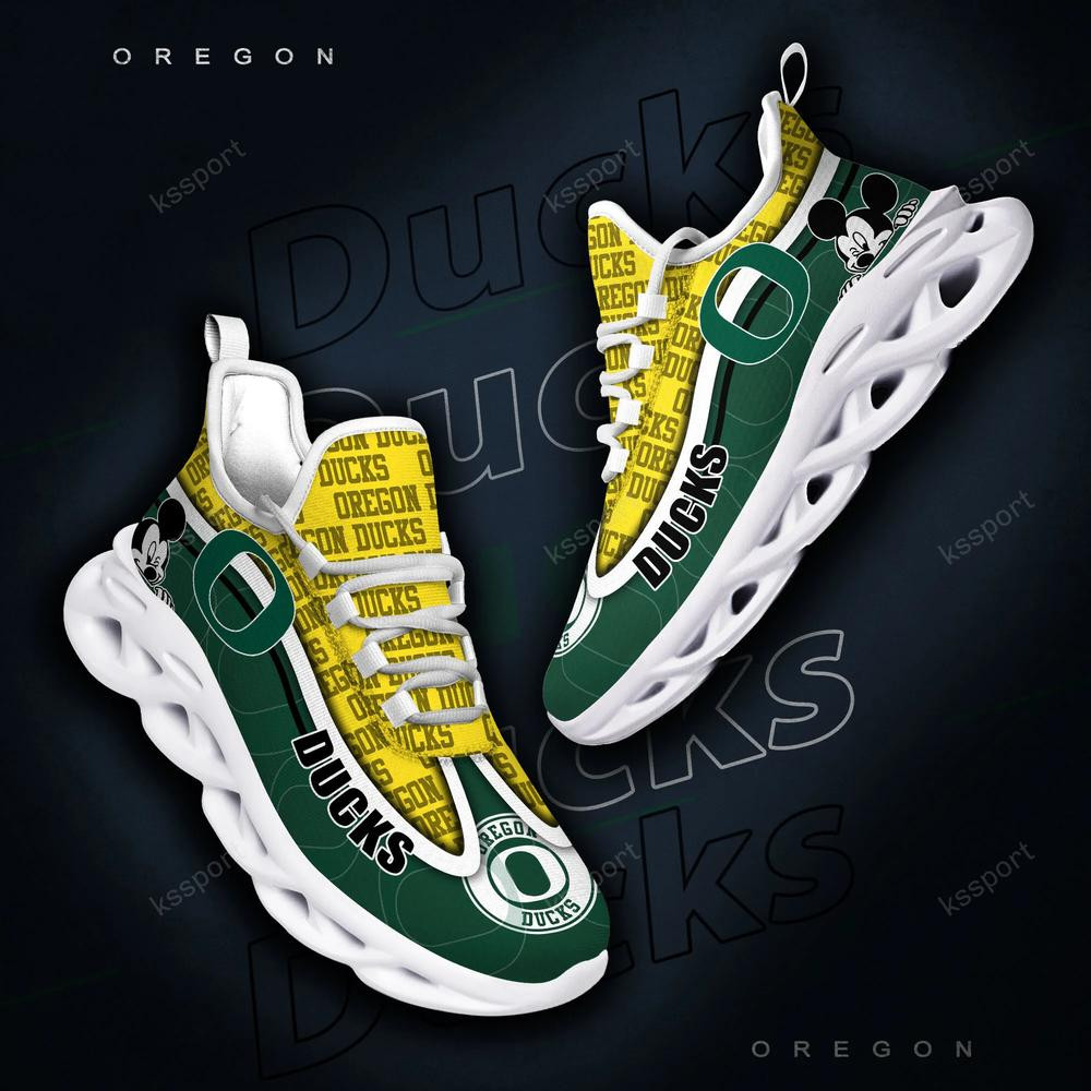 Oregon Ducks Max Soul Clunky Sneakers - Famjoys Oregon Ducks Max Soul Clunky Sneakers - Famjoys