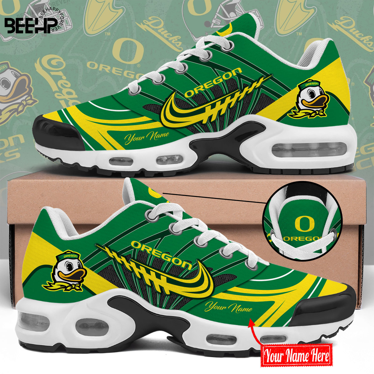 Oregon Ducks New Shoes - Famjoys Oregon Ducks New Shoes - Famjoys